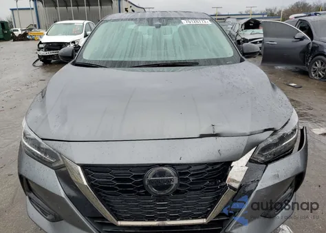 2021 Nissan Sentra Sr из США, поврежденный, VIN 3N1AB8DV3MY283351